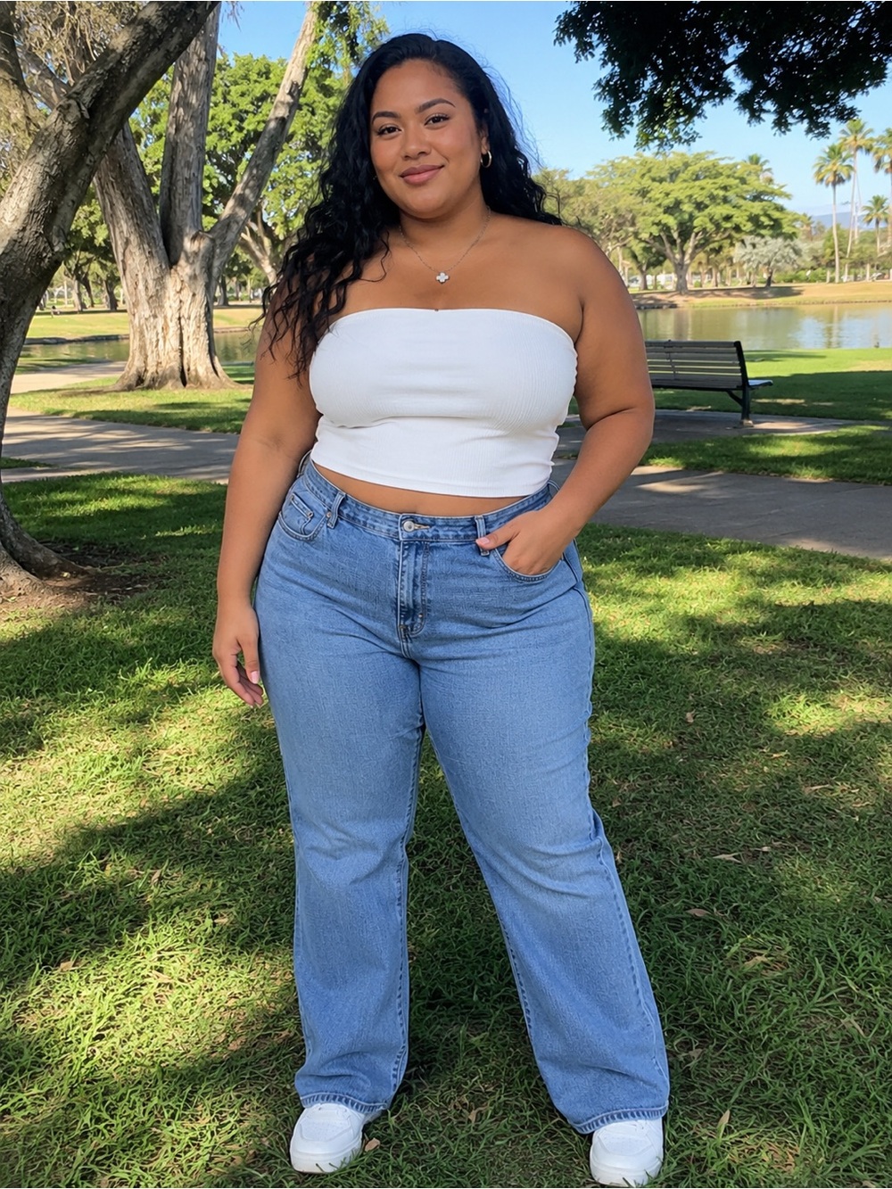 Levi's Light Blue 505 Straight-Leg Jeans